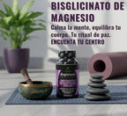 Bisglicinato de Magnesio: Movimiento, energía y bienestar total.