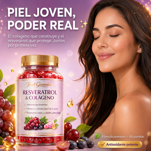 Gomitas Colageno Y Resveratrol